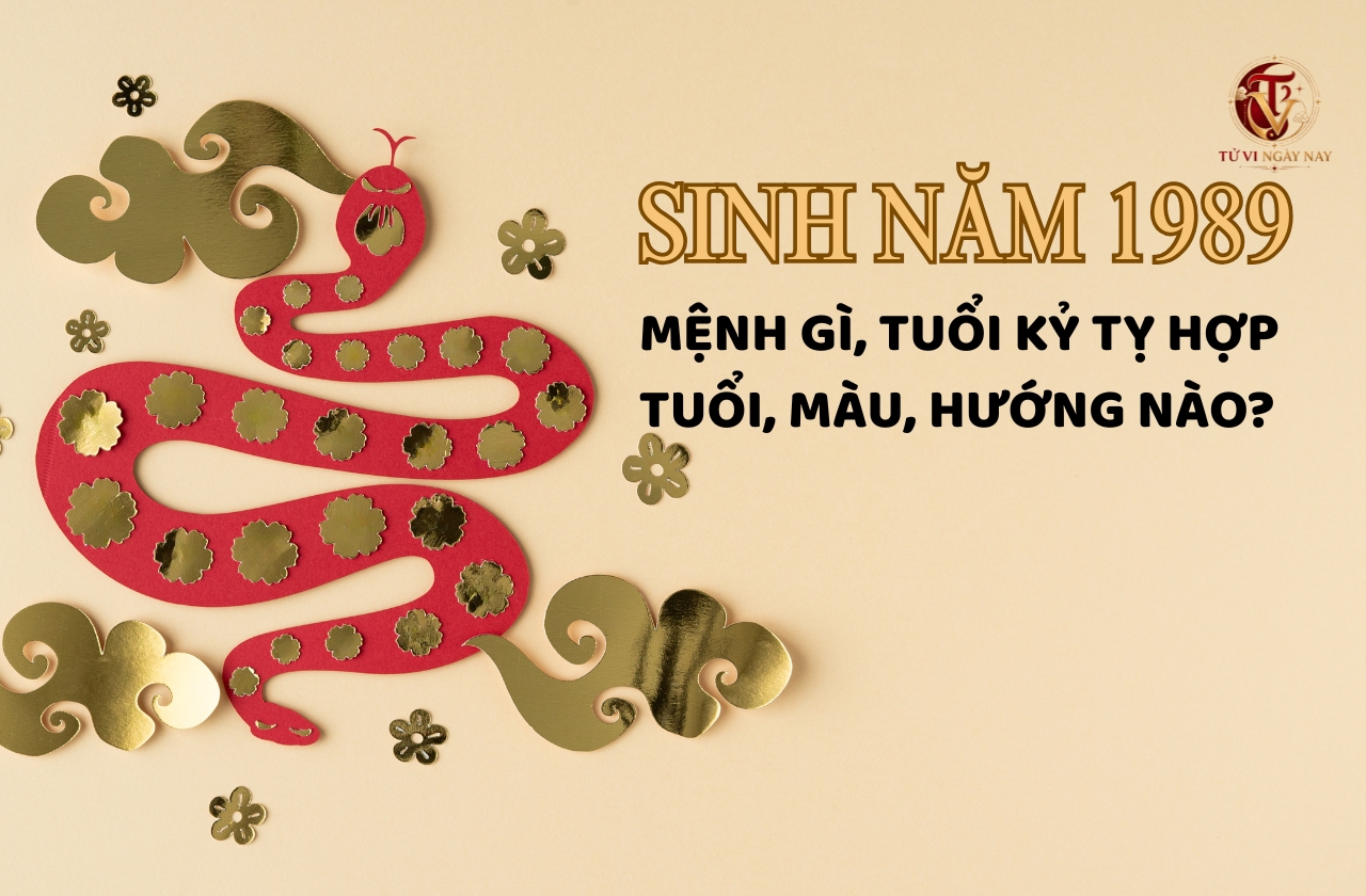 Sinh năm 1989 mệnh gì, tuổi Kỷ Tỵ hợp tuổi, màu, hướng nào?